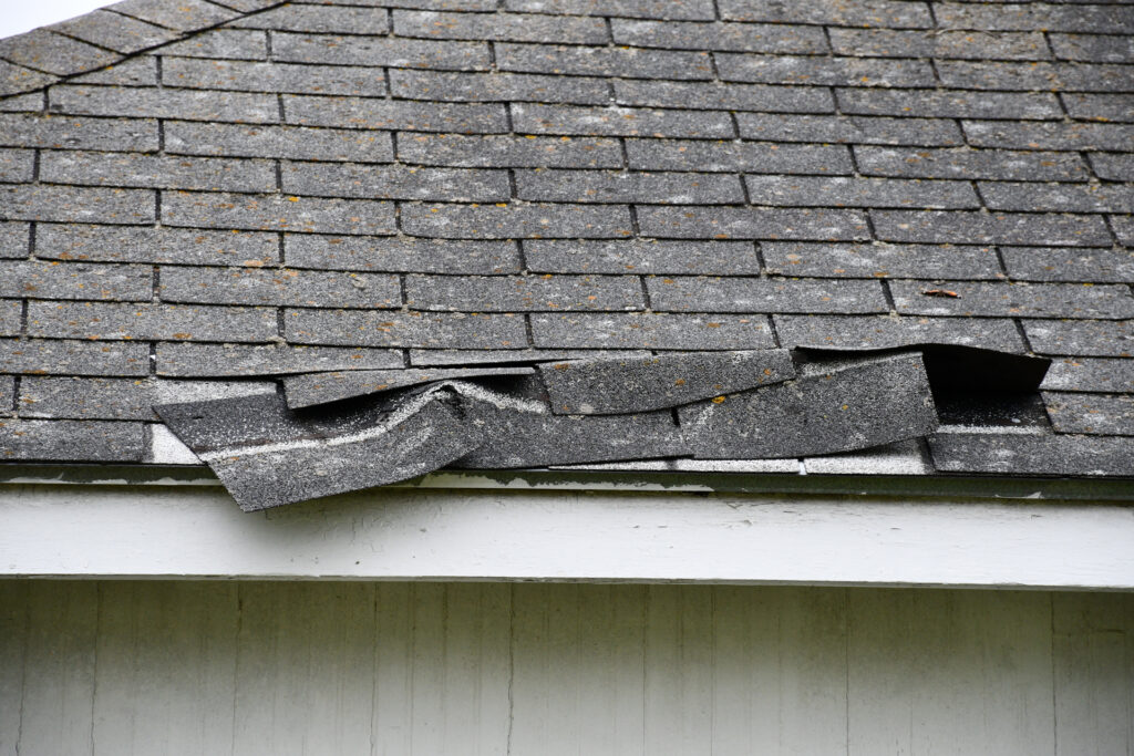 Hail Roof Damage on El Paso home